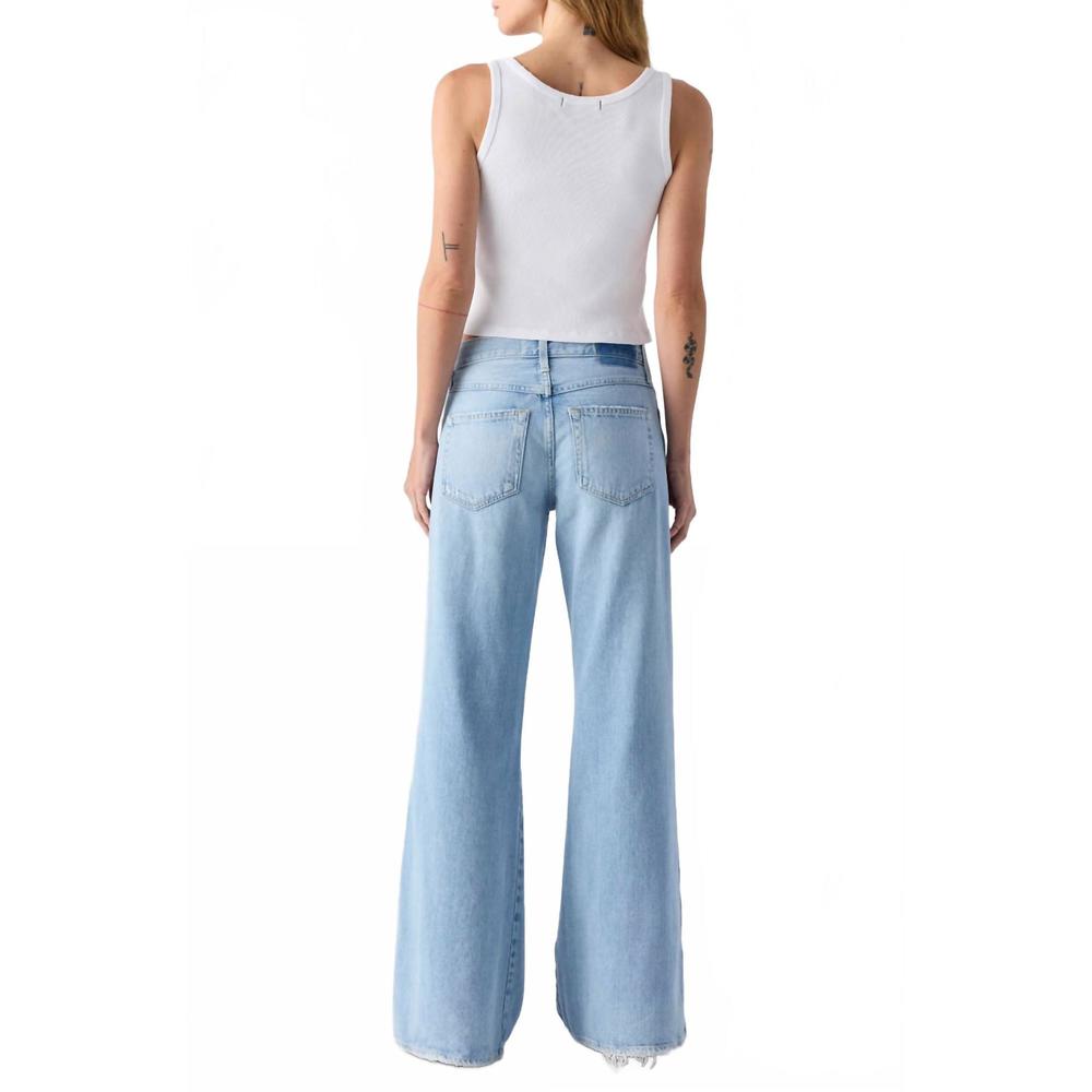 NEW AMO faith flare jeans in summer crush - Picture 3 of 5